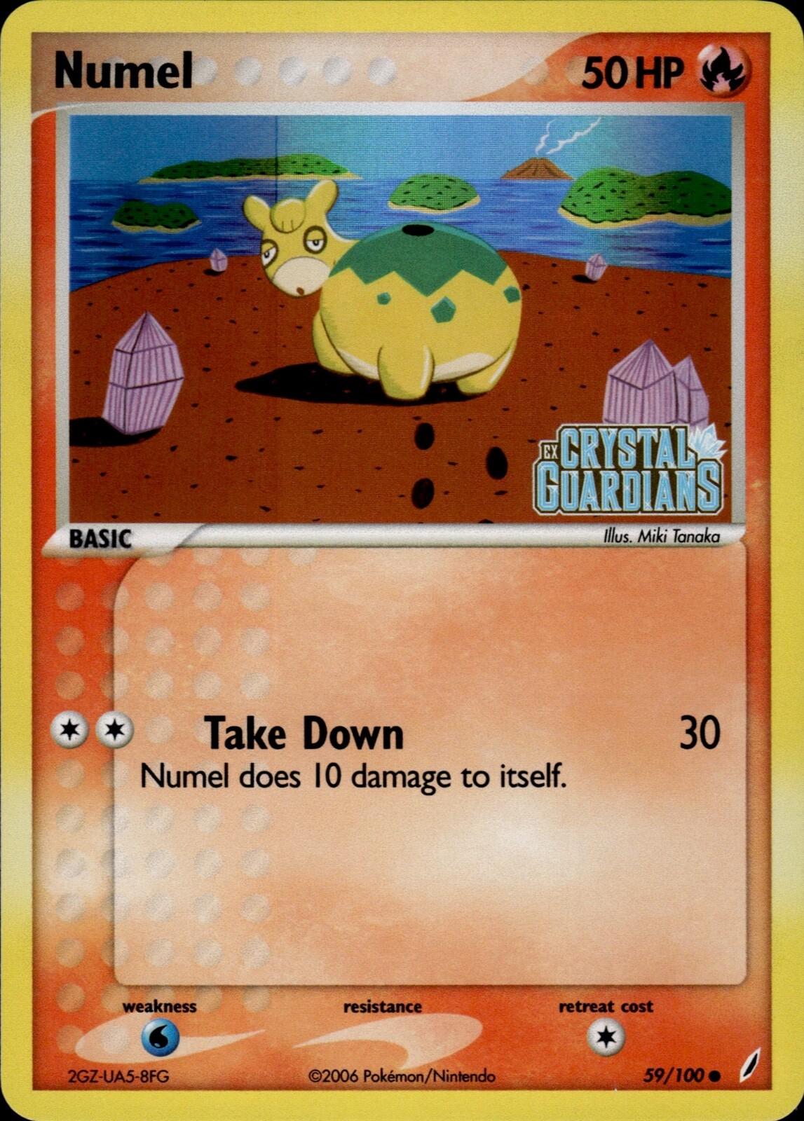 Numel - 59/100 (CG) Common - Near Mint Reverse Holofoil