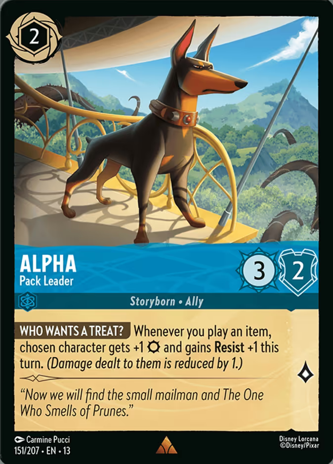 Alpha - Pack Leader (151/204 - Attack of the Vine!) Rare