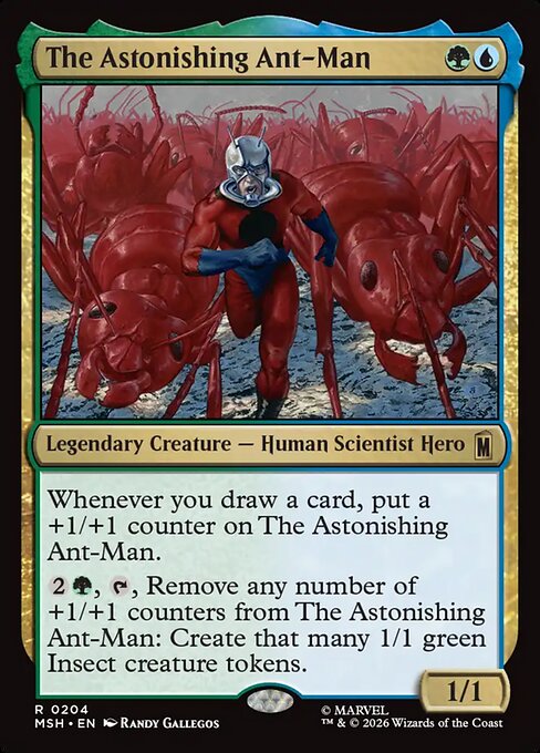 The Astonishing Ant-Man [ #0204 ] (MSH-R)