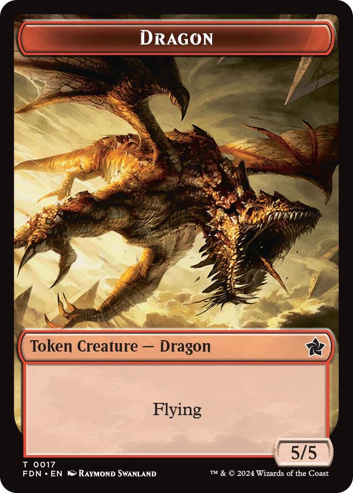 Dragon [#0016] // Dragon [#0017] (T-FDN-FOIL)