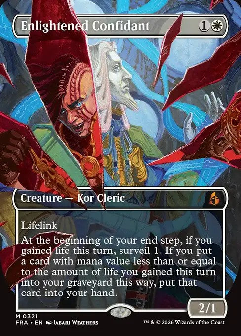 Enlightened Confidant [ #0321 Borderless Shattered Mirror ] (FRA-M)