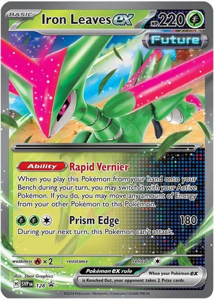 Iron Leaves EX - 128 (SVP) Promo - Near Mint Holofoil