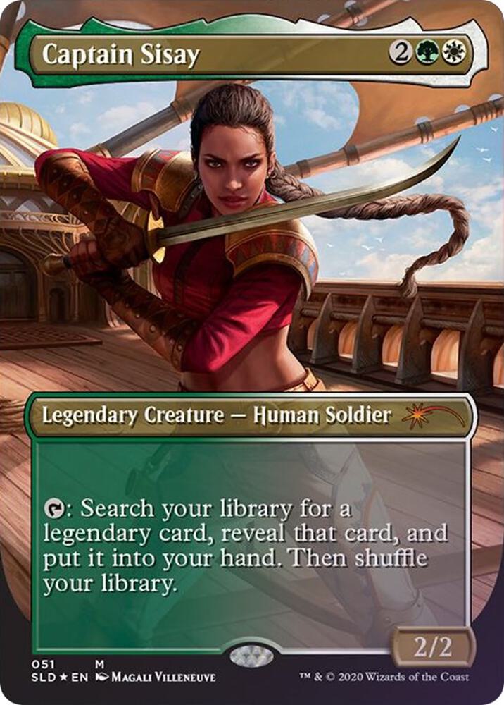 Captain Sisay [#051] (SLD-M-FOIL)