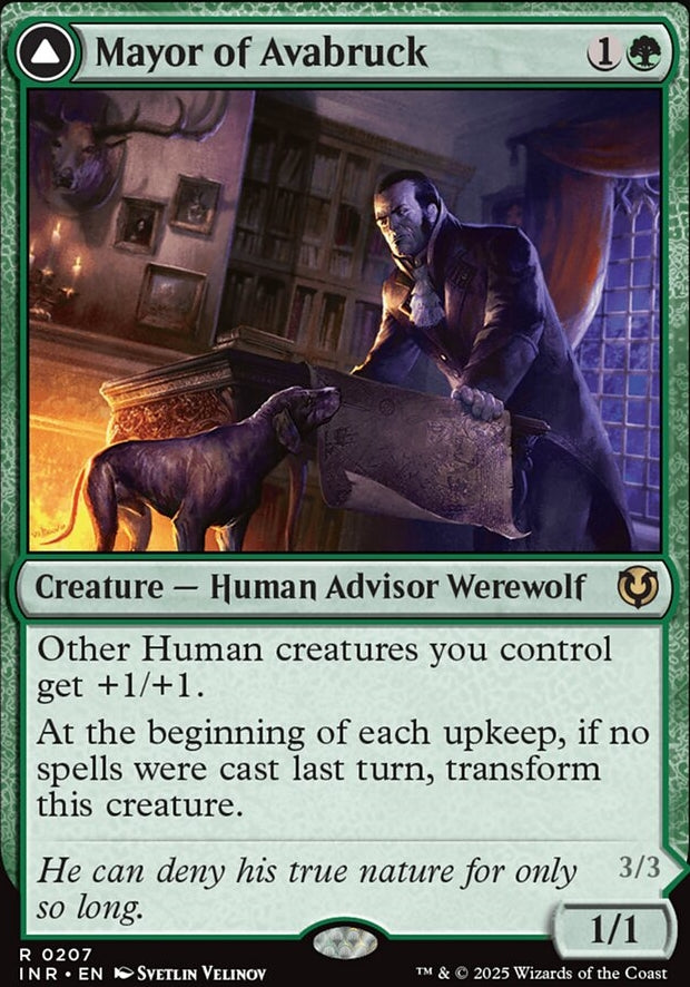 Mayor of Avabruck // Howlpack Alpha [ #0207 ] (INR-R-FOIL)