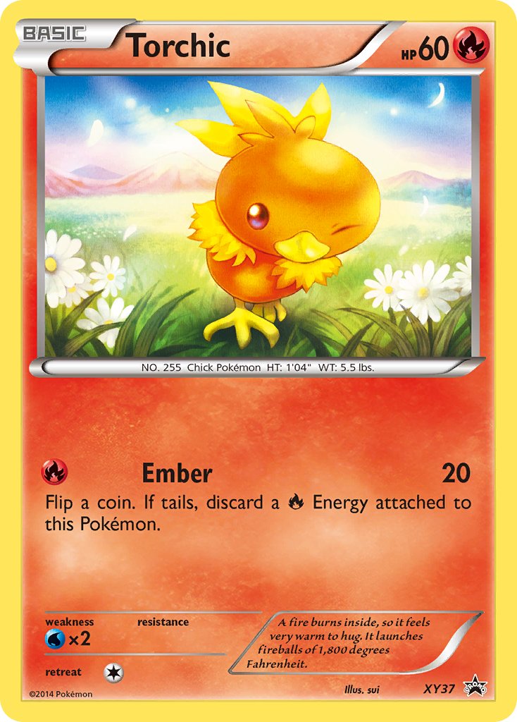 Torchic - XY37 (XY:PR) Promo - Near Mint Holofoil