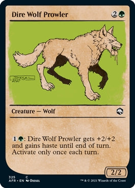 Dire Wolf Prowler [#325 Showcase] (AFR-C)