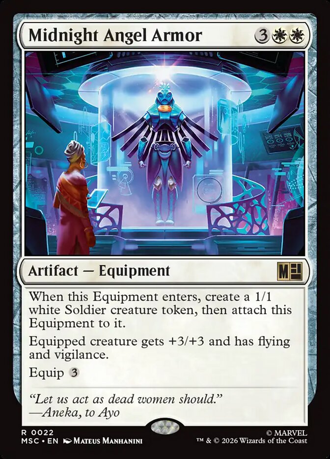 Midnight Angel Armor [ #0022 Surge Foil ] (MSC-R)