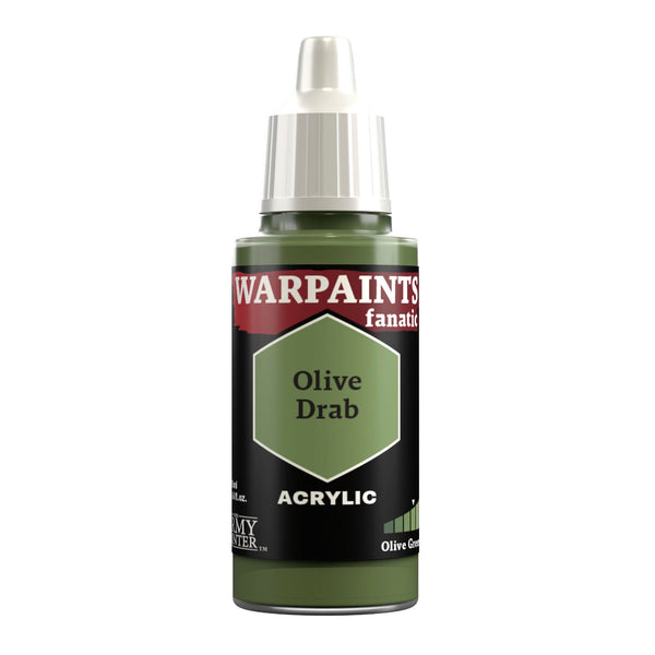 The Army Painter: Warpaints Fanatic - Olive Drab (18ml/0.6oz)