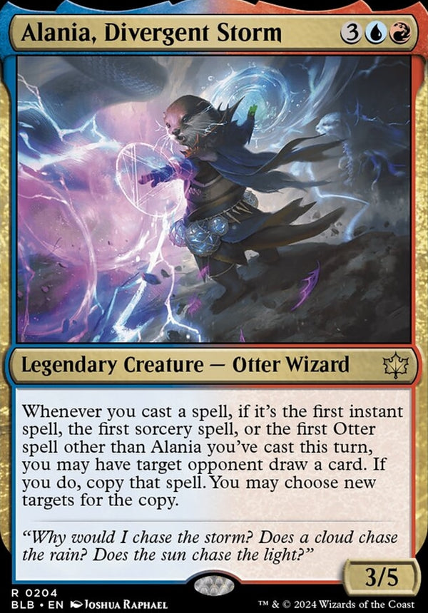 Alania, Divergent Storm [#0204] (BLB-R-FOIL)