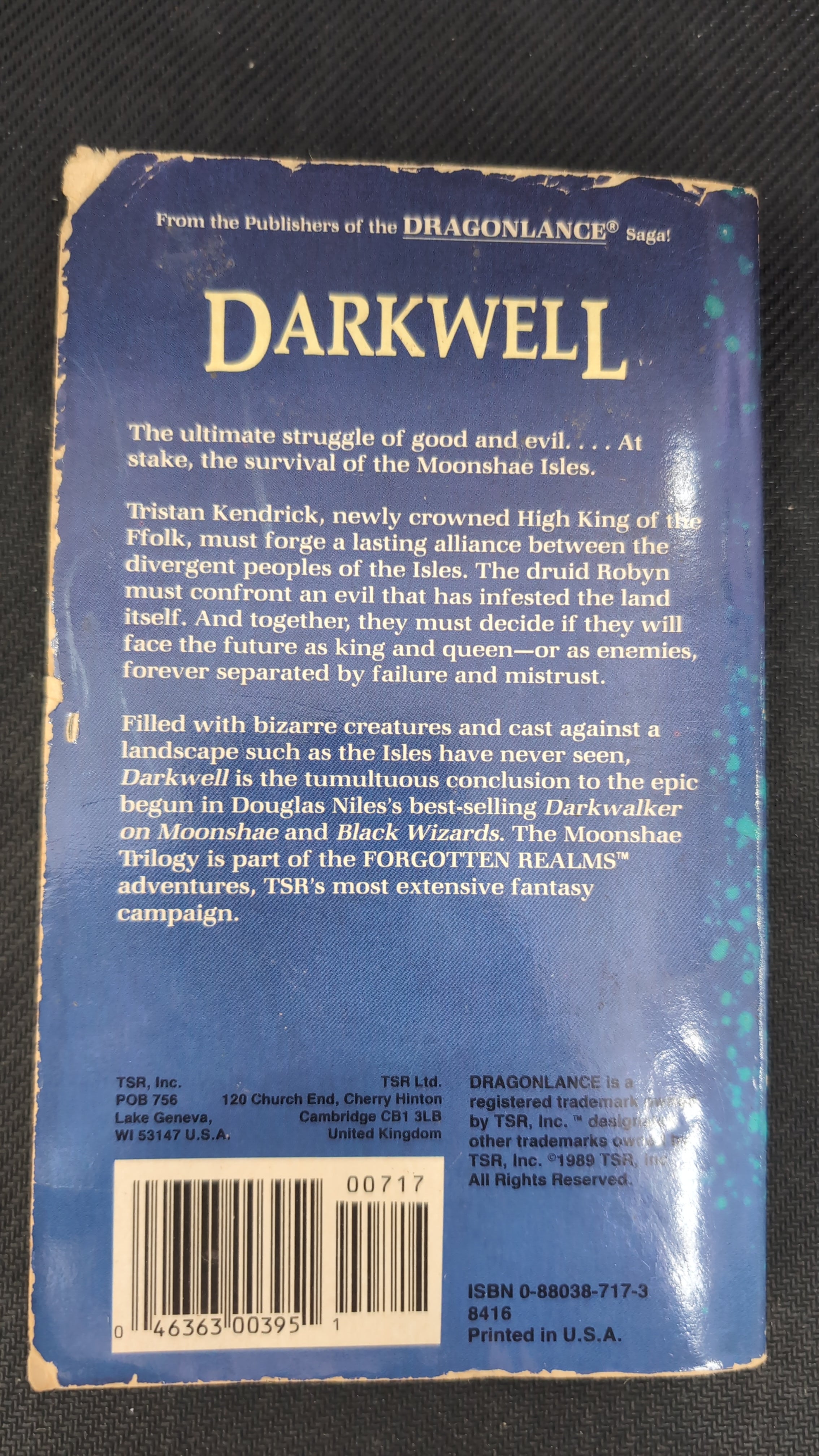 Forgotten Realms: Darkwell - The Moonshae Trilogy Book III [ Paperback ] (USED)