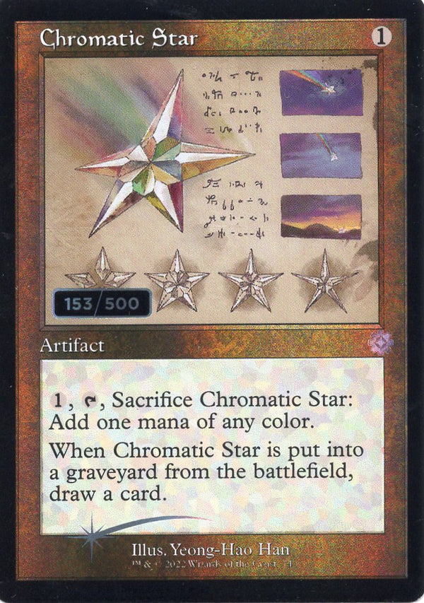 Chromatic Star [#153 Schematic Serial Numbered] (BRR-U-FOIL)