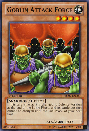 Goblin Attack Force (BP02-EN008) Common - Near Mint 1st Edition