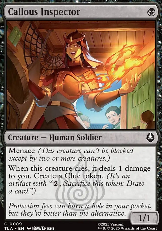 Callous Inspector [ #0089 ] (TLA-C)