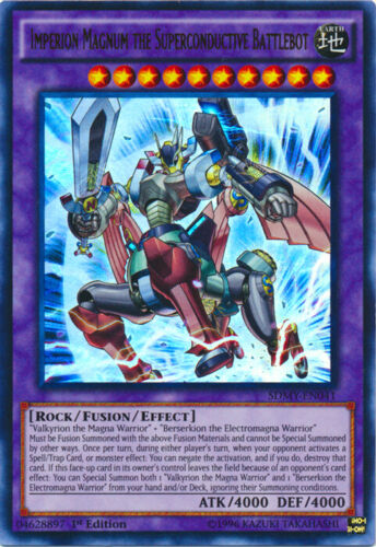 Imperion Magnum The Superconductive Battlebot (SDMY-EN041) Ultra Rare Near Mint 1st Edition