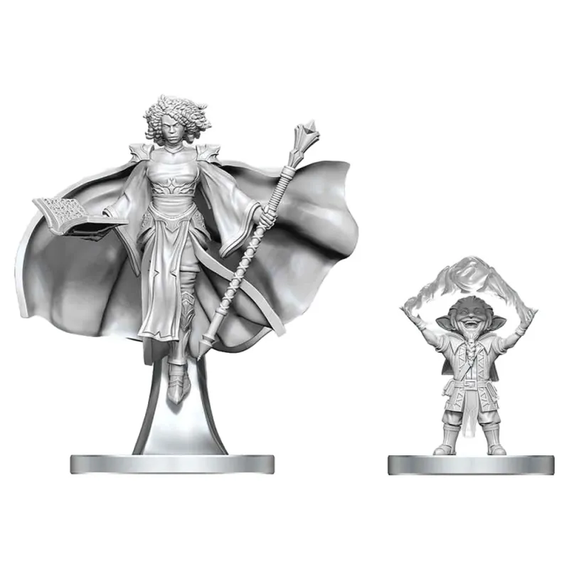 D&D: Nolzur's Marvelous Miniatures - Gnome Warlock & Aasimar Wizard (90889)