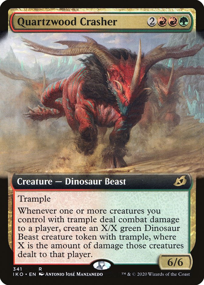 Quartzwood Crasher [#341 Extended Art] (IKO-R) Japanese