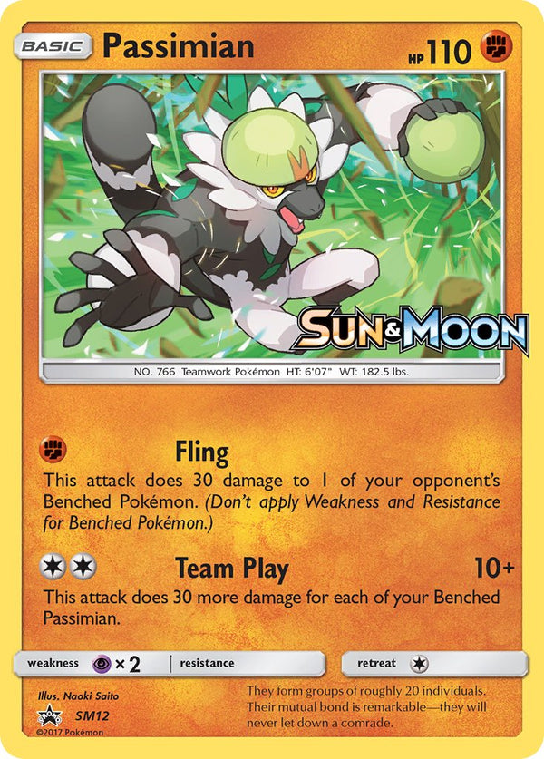 Passimian (Prerelease) - SM12 (SM:PR) Promo - Near Mint Holofoil