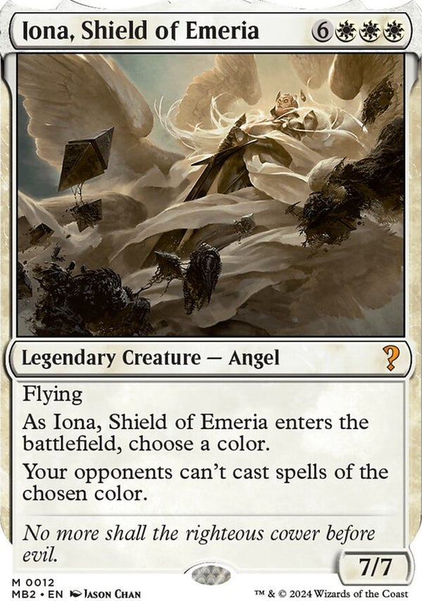 Iona, Shield of Emeria [#0012 White-Border] (MB2-M)