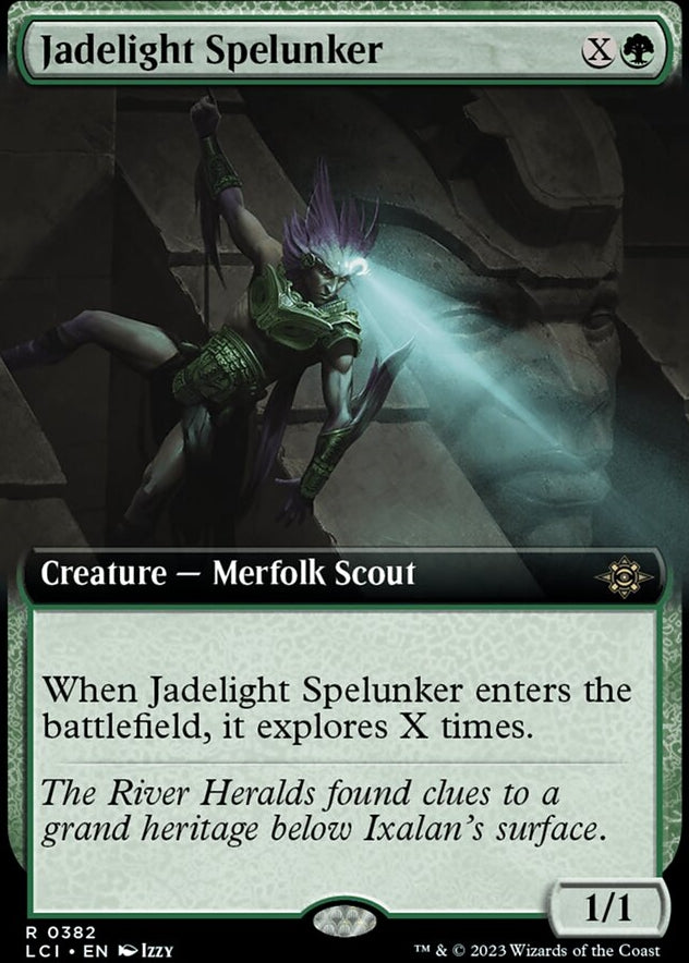 Jadelight Spelunker [#0382 Extended Art] (LCI-R)