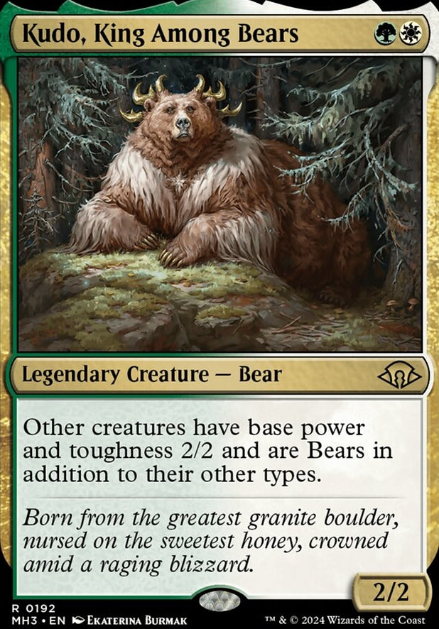 Kudo, King Among Bears [#0192] (MH3-R-FOIL)