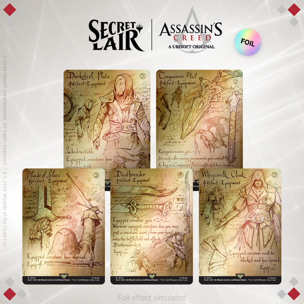 MTG: Secret Lair x Assassin's Creed: Da Vinci's Designs (Foil Edition)