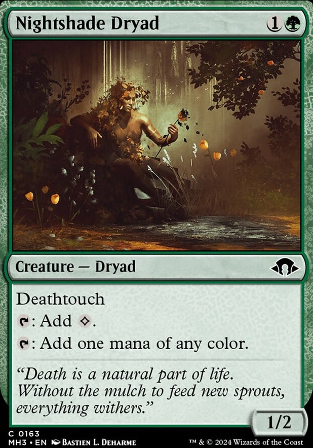 Nightshade Dryad [#0163] (MH3-C)
