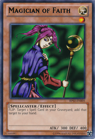 Magician of Faith (BP02-EN005) Rare - Near Mint Unlimited