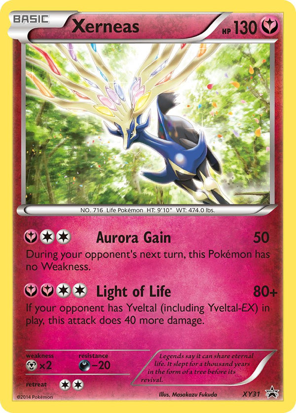 Xerneas - XY31 (XY:PR) Promo - Near Mint Holofoil