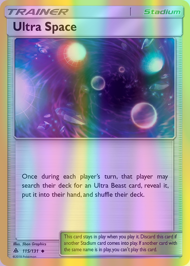 Ultra Space - 115/131 (FLI) Uncommon - Near Mint Reverse Holofoil