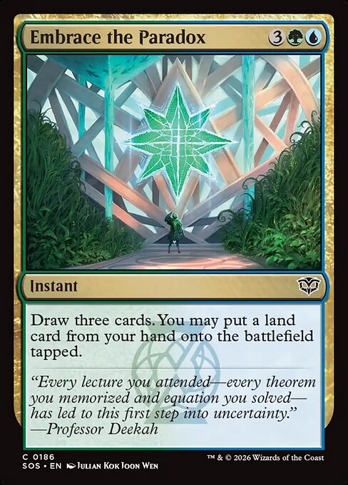 Embrace the Paradox [ #0186 ] (SOS-C)
