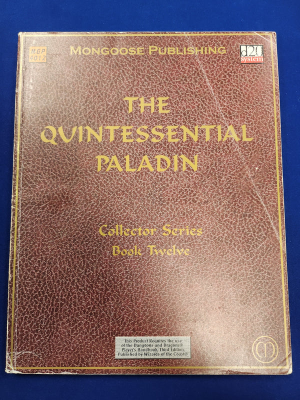 MGP 4012: The Quintessential Paladin (USED)