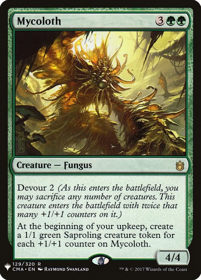 Mycoloth [Mystery Booster #1272] (CMA-R) Light Play