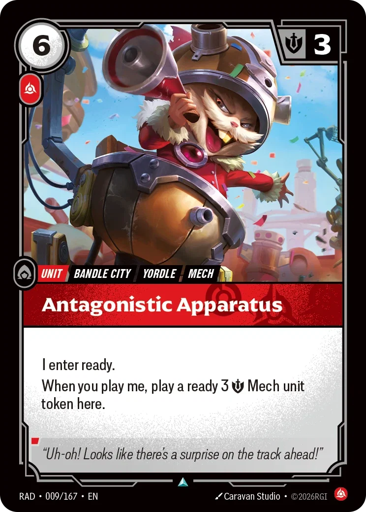 Antagonistic Apparatus - 009/167 (RAD) Uncommon