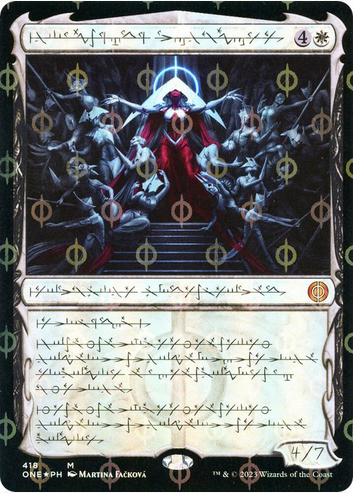 Elesh Norn, Mother of Machines [#418 Compleat FOIL] (ONE-M)