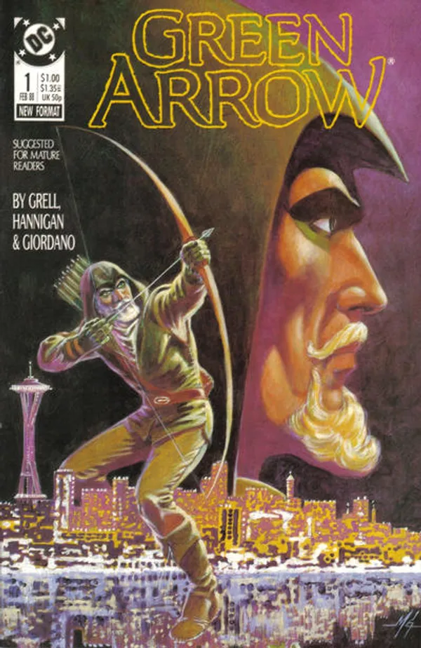 Green Arrow (1988 Series) #1 (9.0)