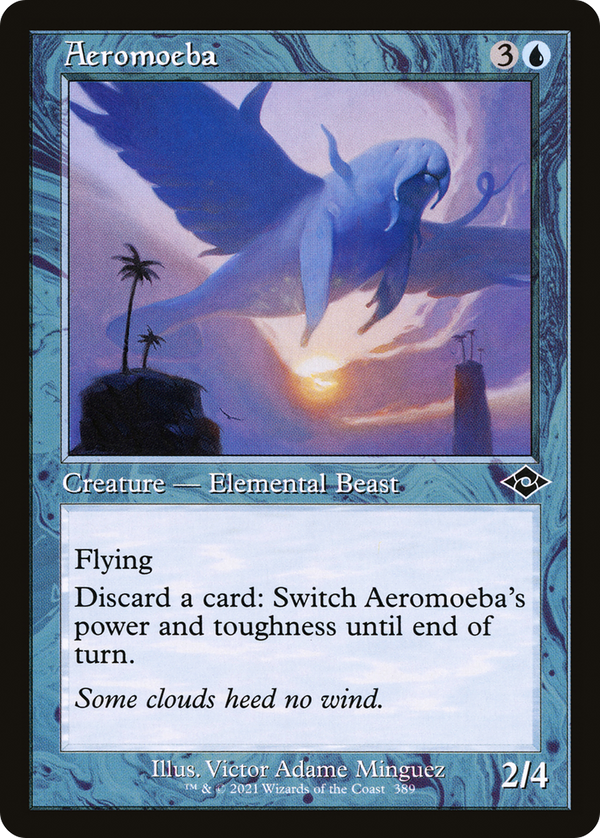 Aeromoeba [#389 Old-Frame] (MH2-C-FOIL-ETCHED)