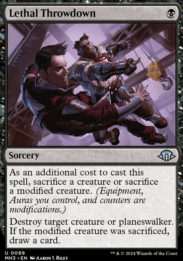 Lethal Throwdown [#0099] (MH3-U-FOIL)