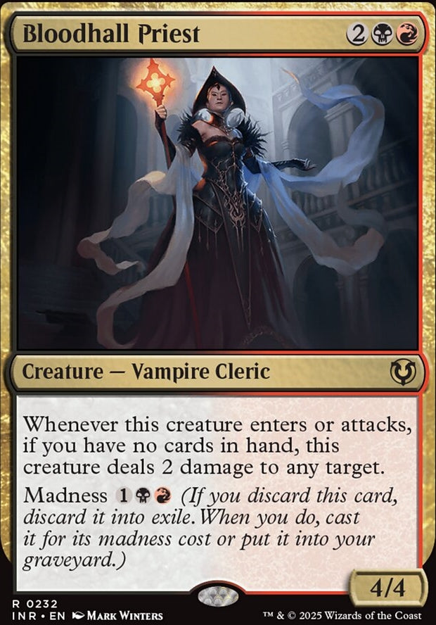 Bloodhall Priest [ #0232 ] (INR-R)
