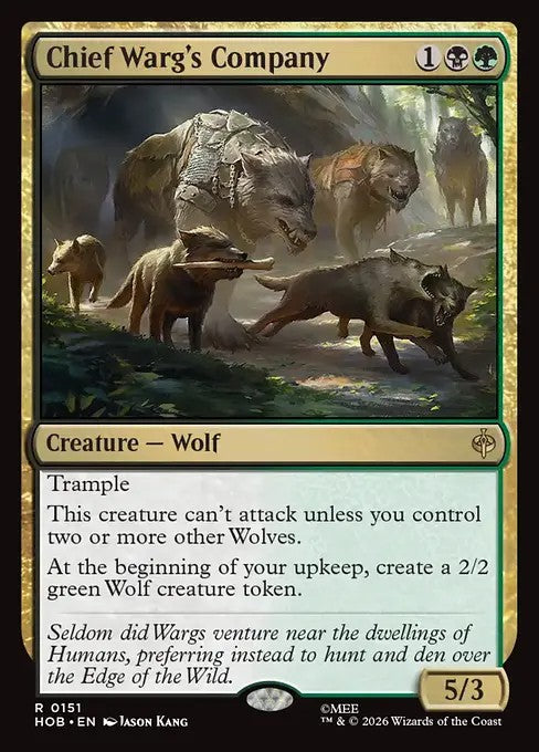 Chief Warg's Company [ #0151 ] (HOB-R)
