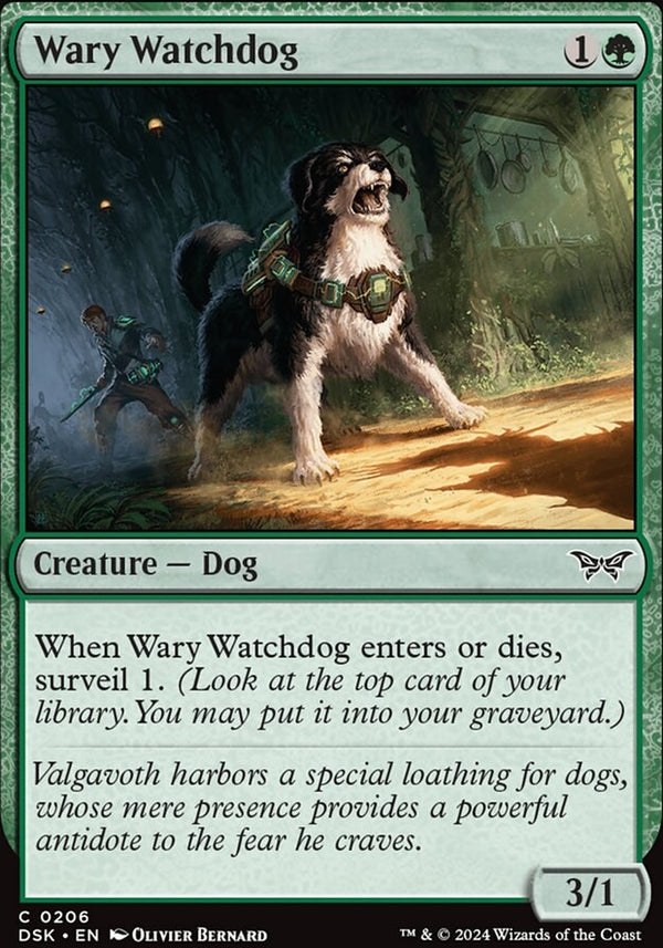 Wary Watchdog [#0206] (DSK-C-FOIL)