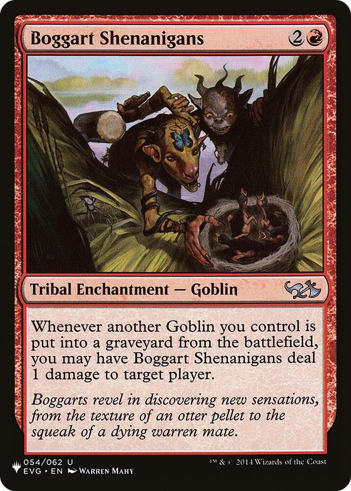 Boggart Shenanigans (DD1-U-LIST)