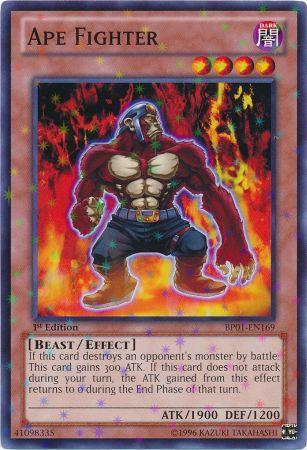 Ape Fighter (Starfoil) (BP01-EN169) Starfoil Rare - Near Mint 1st Edition