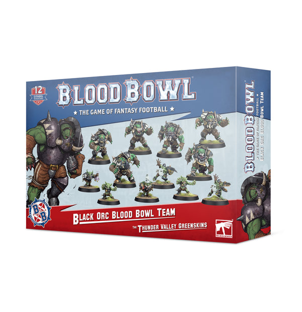 Blood Bowl: Second Season Edition - Team: Black Orc - The Thunder Valley Greenskins