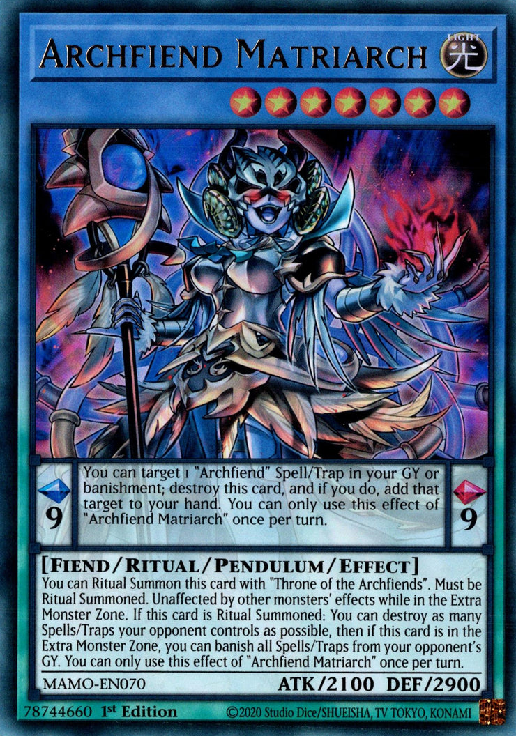 Archfiend Matriarch (MAMO-EN070)