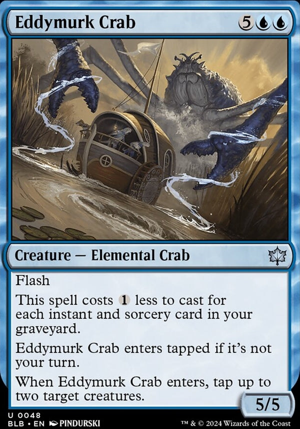 Eddymurk Crab [#0048] (BLB-U-FOIL)