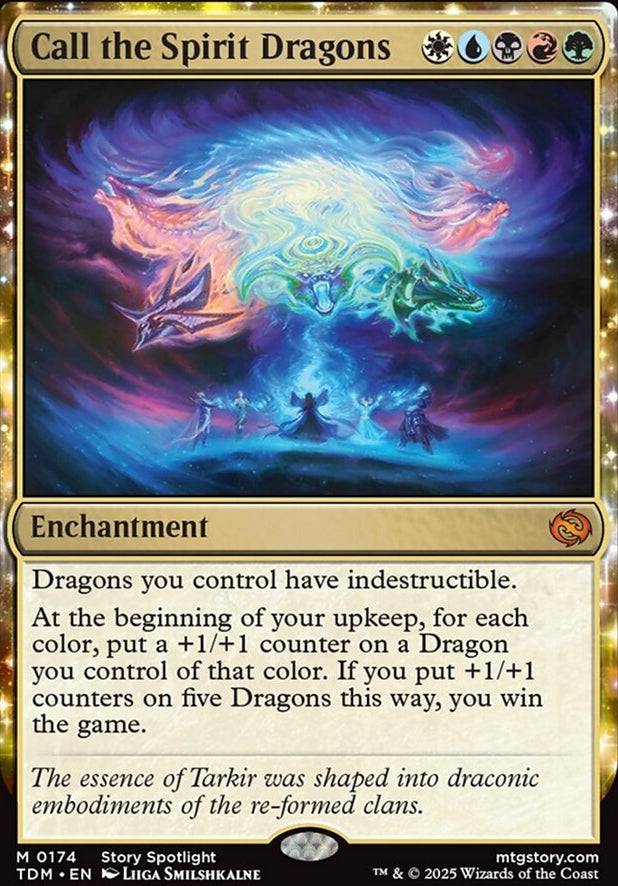 Call the Spirit Dragons [ #0174 ] (TDM-M)