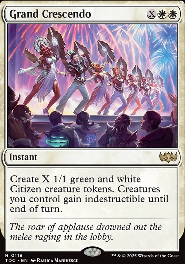 Grand Crescendo [ #0118 ] (TDC-R)