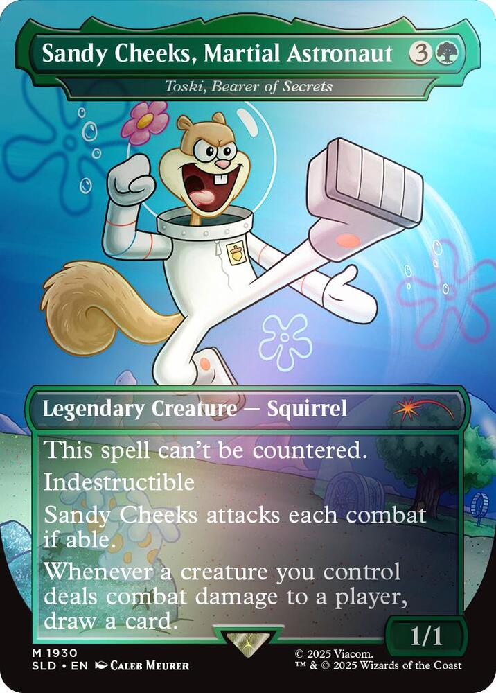 Sandy Cheeks, Martial Astronaut  [#1930] (SLD-R-FOIL)