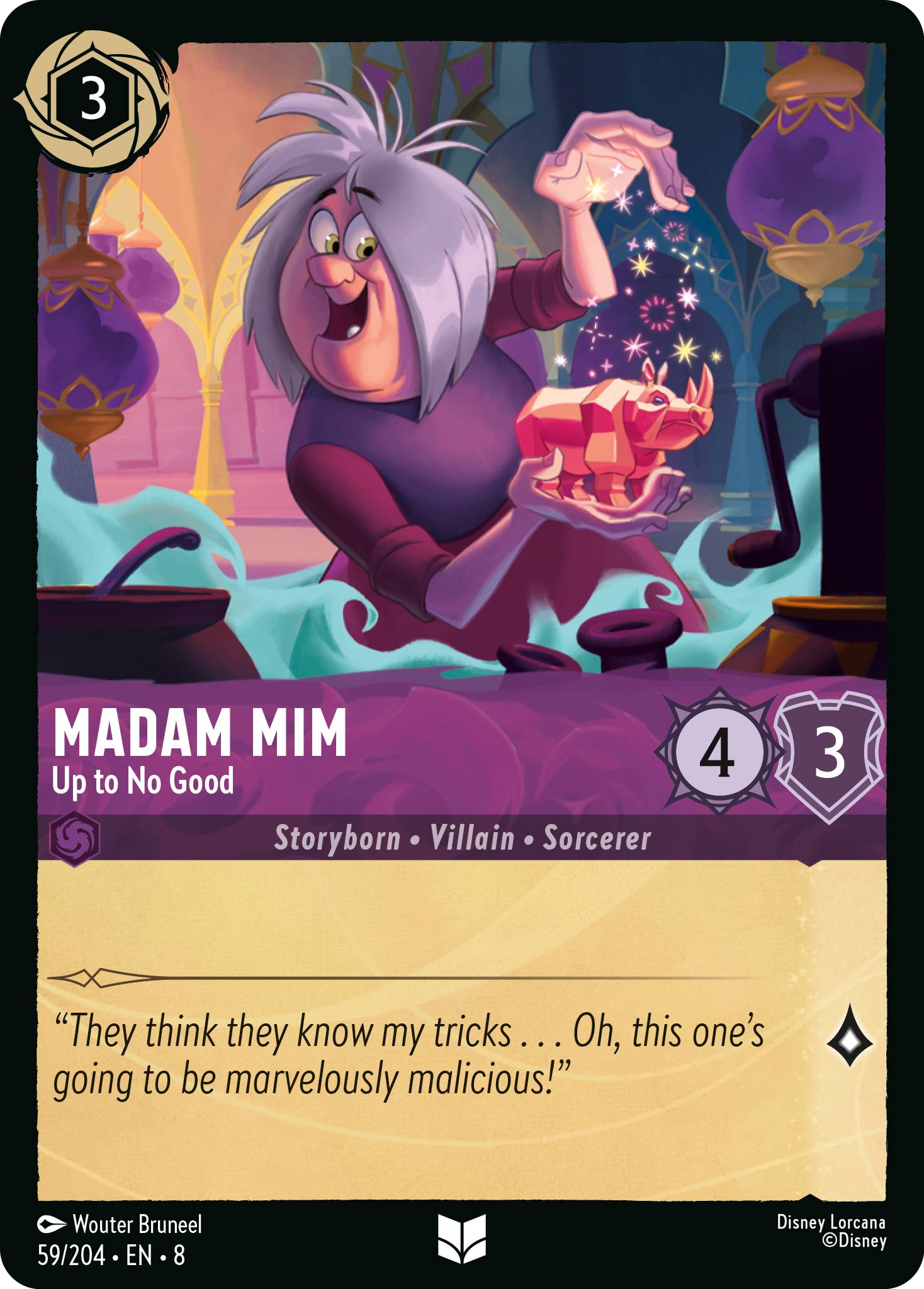Madam Mim - Up to No Good (Reign of Jafar - 059/204 ) Uncommon