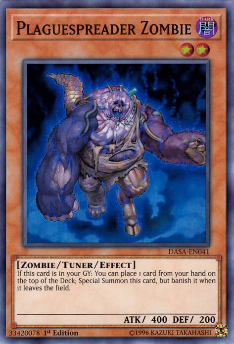 Plaguespreader Zombie (DASA-EN041) 1st Edition